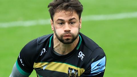 Henry Taylor in action for Northampton