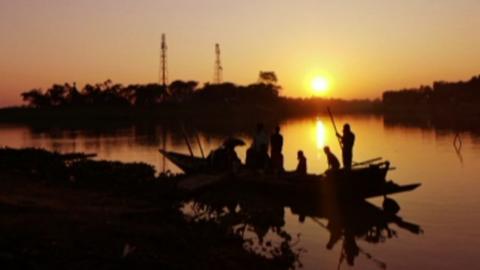 Photograph of waterway in Bangladesh