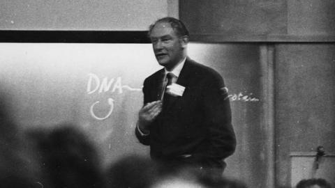 Francis Crick (c) Cold Spring Harbor Laboratory