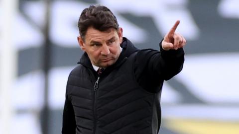 Carlisle manager Chris Beech