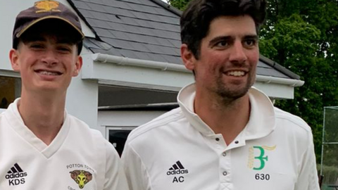 Kyran Shackleton Alastair Cook