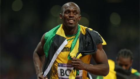 Usain Bolt at London 2012