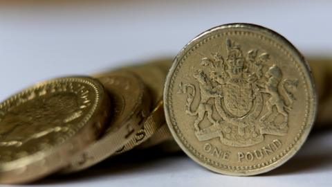 Pound coins