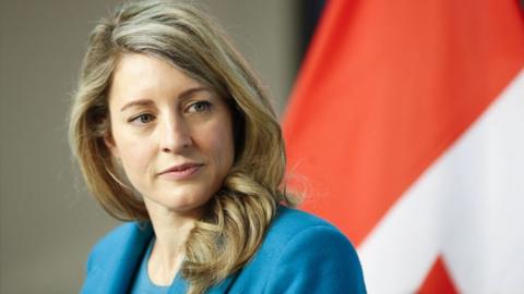 Canada's foreign affairs minister Melanie Joly