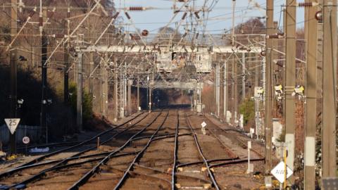 Network Rail's section of track