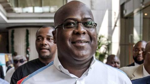 Felix Tshisekedi, 29 December 2018