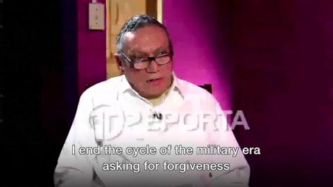 Gen Noriega apologises on Panamanian TV
