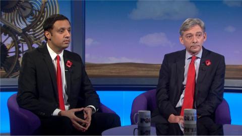 Anas Sarwar Richard Leonard