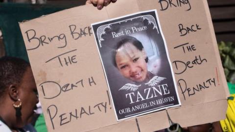 Poster saying 'bring back to the death penalty'
