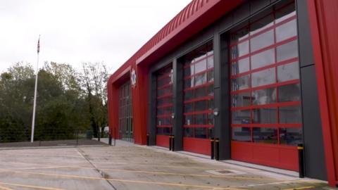 Theale fire station
