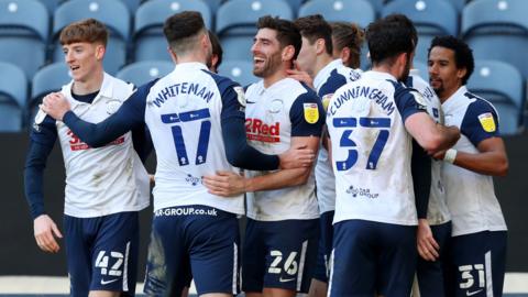 Preston celebrate