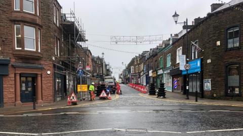 Maryport's reopened Senhouse Street