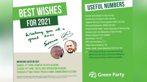 Green party leaflets