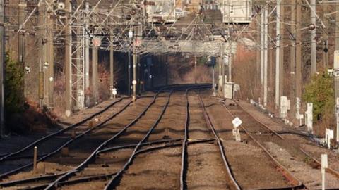 Network Rail's section of track