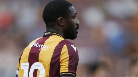 Yann Songo'o has scored three times for Bradford City in his 63 appearances for the Bantams