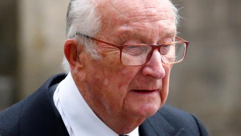 Belgium's former King Albert II, 4 May 2019