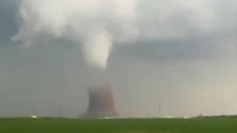 Tornado in Romania