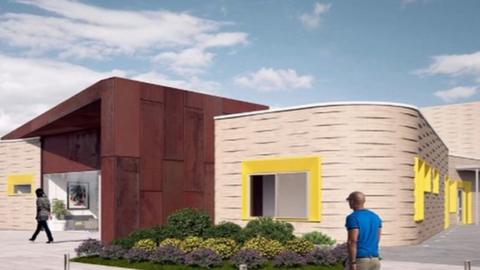 An artists' impression of the new unit at Great Western Hospital
