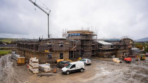 Work on the new Braddan Commissioners community centre