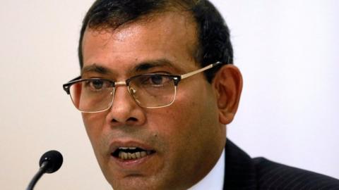 Former President of the Maldives Mohamed Nasheed