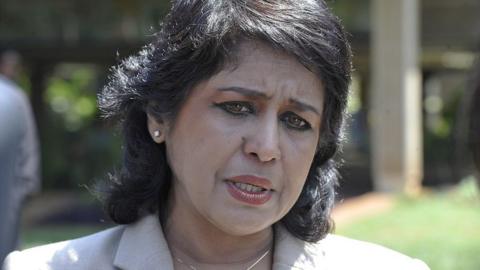 Mauritian President Ameenah Gurib-Fakim