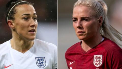 Lucy Bronze and Alex Greenwood