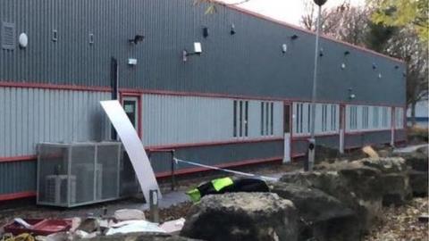 Ram-raid at Loomis UK, Peterborough