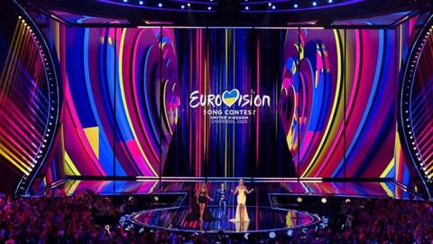 Eurovision Song Contest stage