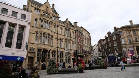Market Place; Durham city centre
