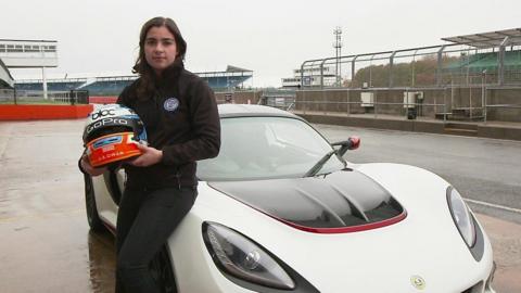 Jamie Chadwick, race car driver.