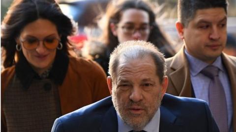 Harvey Weinstein arrives in court - 18 February