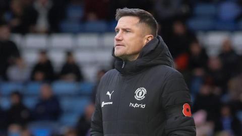 Crewe manager Lee Bell