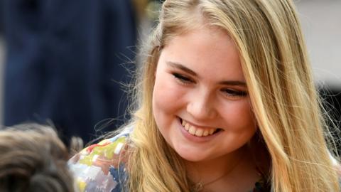 Princess Catharina-Amalia of the Netherlands, in 2019