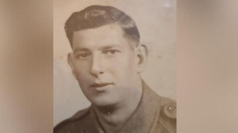 A picture of a young Pte Henry Moon, of Filey in North Yorkshire