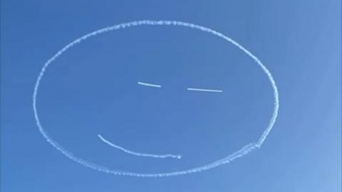 Smile in the sky