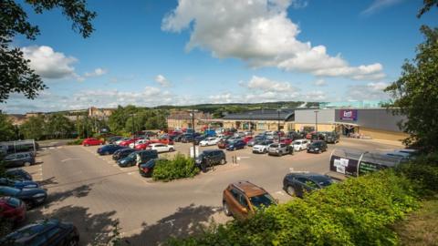 Maiden's Walk car park in Hexham