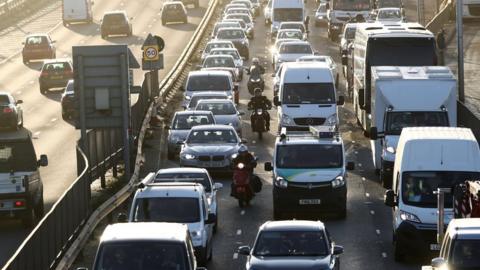 Traffic in London