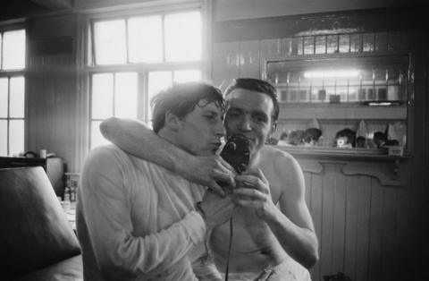 Tony Brown and Jeff Astle, 29th April 1968.