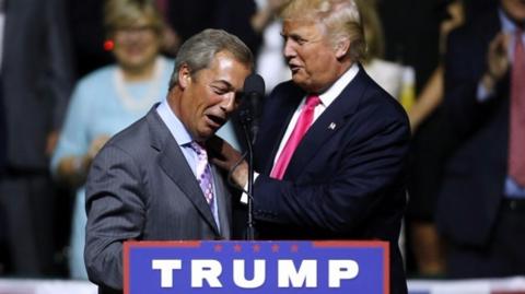 Nigel Farage & Donald Trump