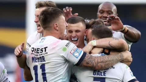 Leeds celebrate victory