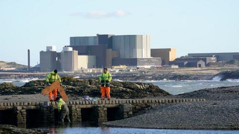 The Wylfa Nuclear Power Station