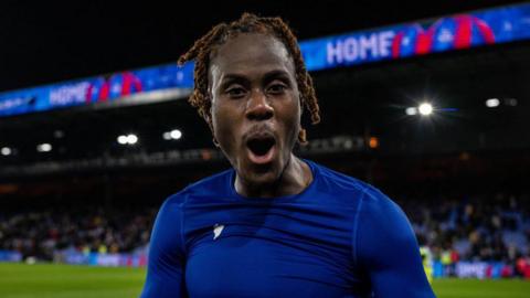 Trevoh Chalobah of Crystal Palace celebrates