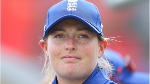 England cricketer Sophie Ecclestone