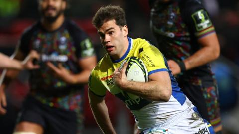 French international winger Damian Penaud scored two of Clermont's four tries at Ashton Gate