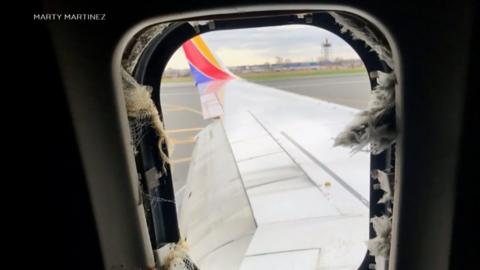 Woman dies after being sucked out of plane window