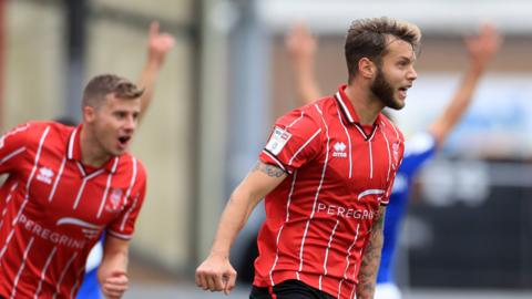 Lincon celebrate a goal