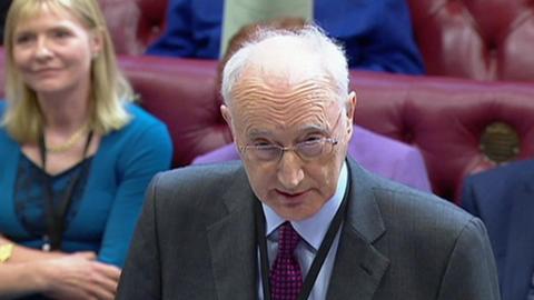 Lord Young tells peers the government supports the "sharing economy", amid concerns about the lack of regulation of people letting out rooms and property for holiday lets.