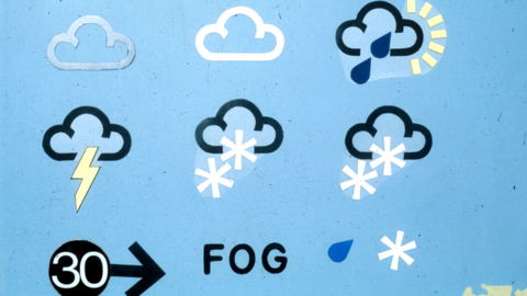 1970s weather graphic