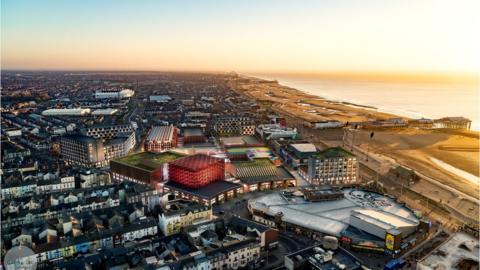 Blackpool Central development CGI