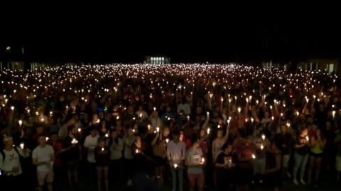 Vigil in Charlottesville